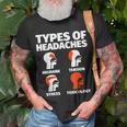 Toxicology Sayings Headache Meme T-Shirt Gifts for Old Men