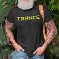Trance Family House Techno Edm Rave Trance Music T-Shirt Gifts for Old Men