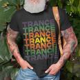 Trance Music We Love Trance Uplifting Psy Goa Trance T-Shirt Gifts for Old Men