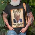Trump Hot Wanted For President 2024 C T-Shirt Gifts for Old Men