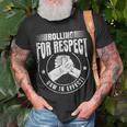 Uaw Worker Rolling For Respect Uaw In Effect Union Laborer T-Shirt Gifts for Old Men