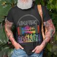 Uplifting Trance Colourful Music T-Shirt Gifts for Old Men