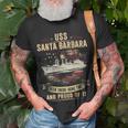 Uss Santa Barbara Ae28 Unisex T-Shirt Gifts for Old Men