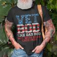 Vet Bod Like Dad Bod But With More Knee Pain Veteran Day T-Shirt Gifts for Old Men