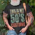Vintage 50S Costume 50S Outfit 1950S Fashion 50 Theme Party Unisex T-Shirt Gifts for Old Men