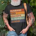 Vintage 70Th Birthday Saying For 70 Year Old Dad And Grandpa Gift For Mens Unisex T-Shirt Gifts for Old Men