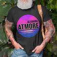 Vintage Atmore Vaporwave Alabama T-Shirt Gifts for Old Men