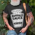 Vintage Condiment Buffalo Sauce Costume Funny Halloween Gift Gifts For Buffalo Lovers Funny Gifts Unisex T-Shirt Gifts for Old Men