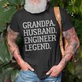 Vintage Grandpa Husband Engineer Legend Gift For Women Unisex T-Shirt Gifts for Old Men