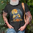 Vintage Halloween Skeleton Gamer Boys Kids Ns Gaming Boys Halloween Funny Gifts Unisex T-Shirt Gifts for Old Men