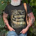 Vintage Morticians Embalmers Monthly Design Unisex T-Shirt Gifts for Old Men