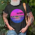 Vintage Palos Verdes Estates Vaporwave California T-Shirt Gifts for Old Men