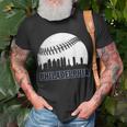 Vintage Philadelphia Baseball Skyline Retro Philly Cityscap Unisex T-Shirt Gifts for Old Men
