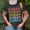 Vintage Retro Duran T-Shirt Gifts for Old Men