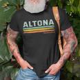 Vintage Stripes Altona Ne T-Shirt Gifts for Old Men