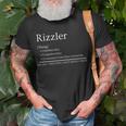 W Rizz The Rizzler Definition Funny Meme Quote Meme Funny Gifts Unisex T-Shirt Gifts for Old Men