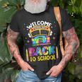 Welcome Back To School Bus Driver 1St Day Tie Dye T-Shirt Gifts for Old Men