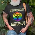 When Someone Attacks One Party Member We Roll For Initiative T-Shirt Gifts for Old Men