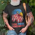 You Free Tonight Eagle Happy 4Th Of July Funny Unisex T-Shirt Gifts for Old Men