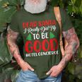 Dear Santa Really Did Try To Be A Good Hotel Concierge Xmas T-Shirt Gifts for Old Men