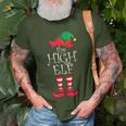 High Elf Matching Family Christmas Party Pajama High Elf T-Shirt Gifts for Old Men