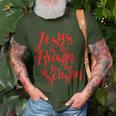 Jesus Is The Reason For The Season For Christmas T-Shirt Gifts for Old Men