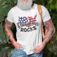 4Th Of July 2023 Patriotic American Freedom Independence-Day Unisex T-Shirt Gifts for Old Men