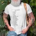 55 Burgers 55 Fries I Think You Should Leave Receipt Design Burgers Funny Gifts Unisex T-Shirt Gifts for Old Men