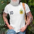 Argentina 3 Stars Argentinian Flag Three Stars 10 Argentina Unisex T-Shirt Gifts for Old Men