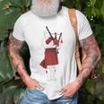 Bagpipe Piper Musician Music Unisex T-Shirt Gifts for Old Men