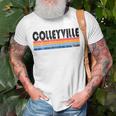 Colleyville Tx Hometown Pride Retro 70S 80S Style T-Shirt Gifts for Old Men
