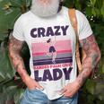 Crazy Banded Palm Civet Lady T-Shirt Gifts for Old Men