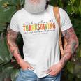 Enter Gates And His Courts With Thanksgiving And Praise T-Shirt Gifts for Old Men