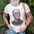 Frankenstein Monster With Bubblegum Bubble Mobile Phone Case T-Shirt Gifts for Old Men