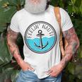 Funny Cruise Saying Feelin Nauti Anchor Boat Nautical Quote Unisex T-Shirt Gifts for Old Men