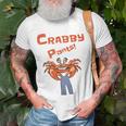 Meme Crabby Pants With Crab T-Shirt Gifts for Old Men