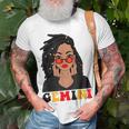 Gemini Girl Locd Woman Zodiac Signs Birthday Girl Unisex T-Shirt Gifts for Old Men
