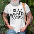 I Read Banned Books | Unisex T-Shirt Gifts for Old Men