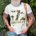 Kids 7Th Birthday Military Themed Camo Boys 7 Yrs Old Soldier Unisex T-Shirt Gifts for Old Men