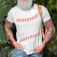 Kids 8 Year Old 8Th Baseball Softball Birthday Party Boys Girls Unisex T-Shirt Gifts for Old Men