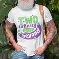 Kids Two Infinity N Beyond 2Nd Birthday Children Toddler Baby Boy Unisex T-Shirt Gifts for Old Men