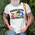 Kindergarten Graduate 2023 Graduation Last Day Of School Unisex T-Shirt Gifts for Old Men