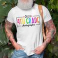 Last Day Of School 2023 Autograph 4Th Grade Graduation Party Unisex T-Shirt Gifts for Old Men