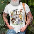 Lets Get Wild Zoo Animals Safari Party A Day At The Zoo Unisex T-Shirt Gifts for Old Men