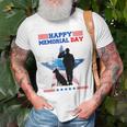 Memorial Day Remember The Fallen Happy Memorial Day Unisex T-Shirt Gifts for Old Men