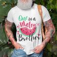 One In A Melon Brother Summer Birthday Party Matching Unisex T-Shirt Gifts for Old Men
