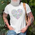 Orange Peace Heart Enough End Gun Violence Awareness Day Unisex T-Shirt Gifts for Old Men