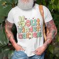 Peace Out Kindergarten Cute Groovy Last Day Of Kindergarten Unisex T-Shirt Gifts for Old Men