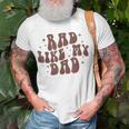 Rad Like My Dad I Love My Dad Funny Retro Toddler Kids Unisex T-Shirt Gifts for Old Men