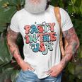 Retro Party In The Usa 4Th Of July America Fourth Of July Usa Funny Gifts Unisex T-Shirt Gifts for Old Men